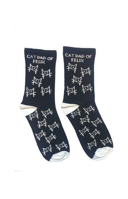 Cat Dad Socks