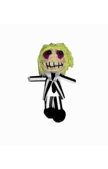 Beetlejuice Voodoo Keychain