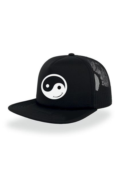 Yin & Yang Smile Hat