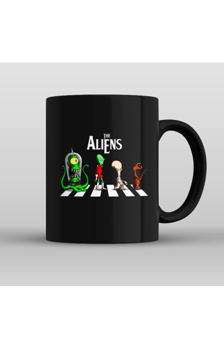 The Aliens on Abbey Road Black