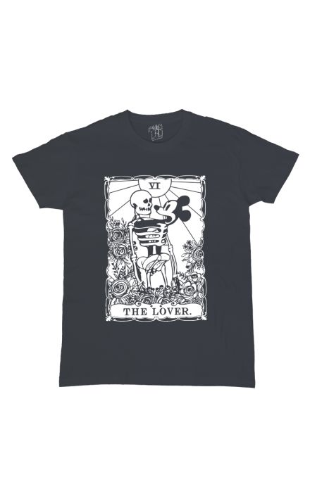 Skeleton Dance Mickey The Lovers Tarot Card