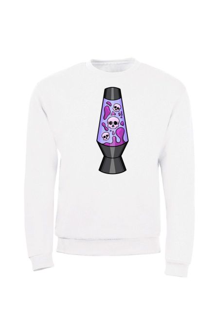 Skull lava lamp