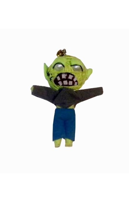 Zombie Voodoo Keychain